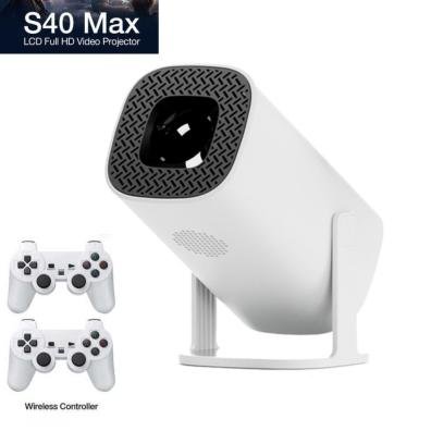 01756463313 S40 Max Mini 4k Android 11v 160 Lumens 36000+ Gaming 1080p Smart Projector - Image 1