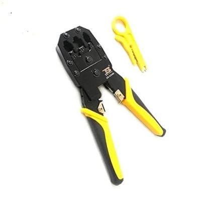 1756279223 Bosi Network Plug Crimping Tool 4p/6p/8p Cutter & Stripper - Image 1