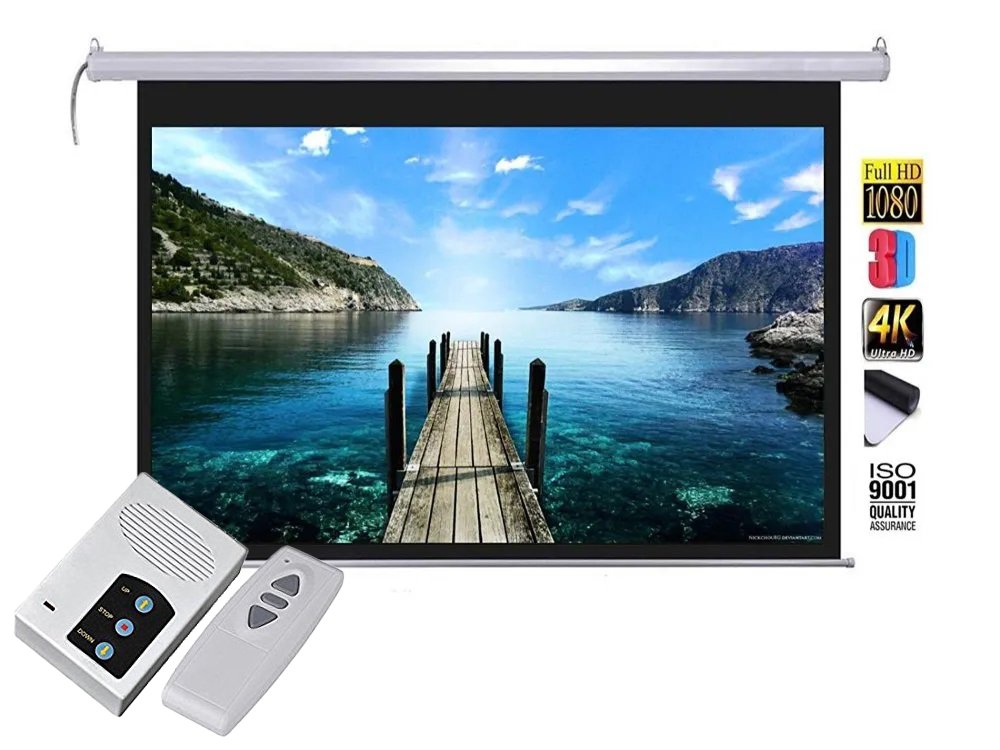 projector_screen_120_inch_electric_motorised_6x8_feet_43mw_speed-x1667369448 Projector Screen 120 Inch Electric Motorized 6x8 Feet 4:3mw Speed-x - Image 1