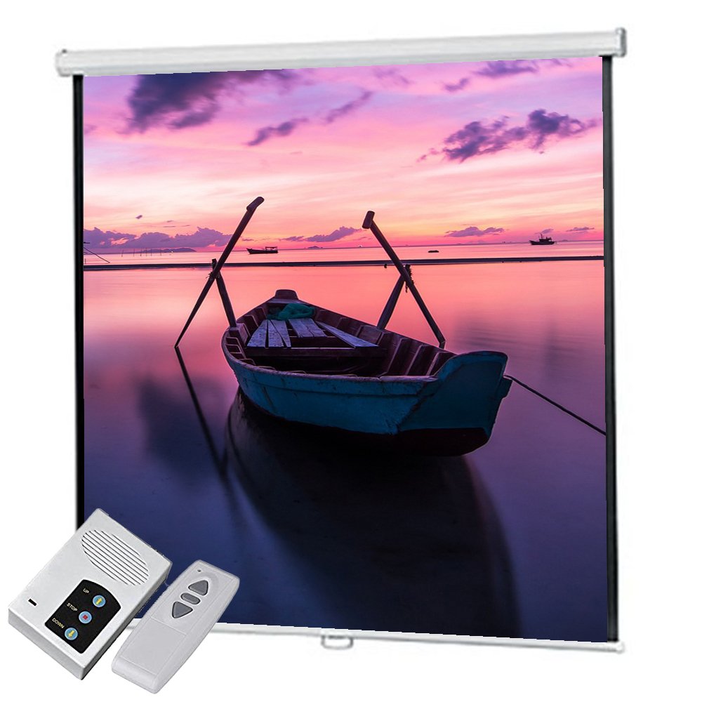 projector_screen_72_inch_electric_motorised__6x6_feet_11mw_speed-x1667369421 Projector Screen 72 Inch Electric Motorised 6x6 Feet 1:1mw Speed-x - Image 1