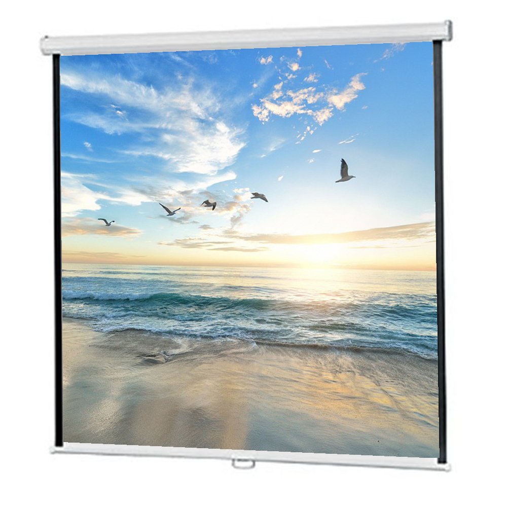 projector_screen_72_inch_manual_6x6_feet_11mw_speed-x_fine_quality1667308640 Projector Screen 72 Inch Manual 6x6 Feet 1:1mw Speed-x (Fine Quality) - Image 1
