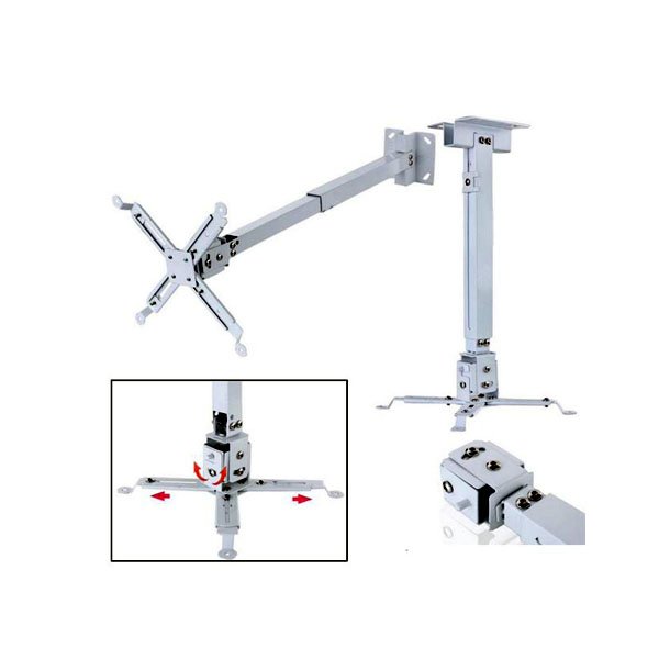 01756277878 Projector Ceiling Mount Heavy Gauge (Square Type) 2 Feet 0.6m (iron) - Image 1