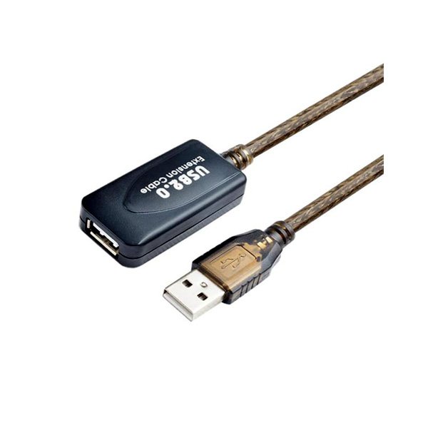 01756280408 USB Extension Male To Female 2.0 With IC (imported Cable) 5M - Image 1