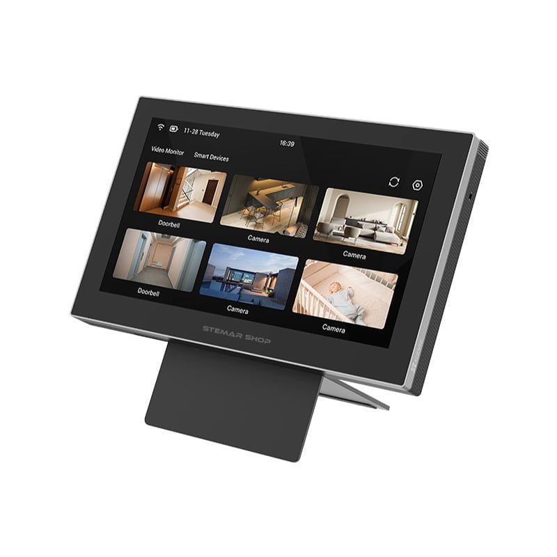 EZVIZ-SD7-Smart-7-inch-touch-screen-monitor-with-stand.jpg EZVIZ SD7 Smart Screen - Image 1