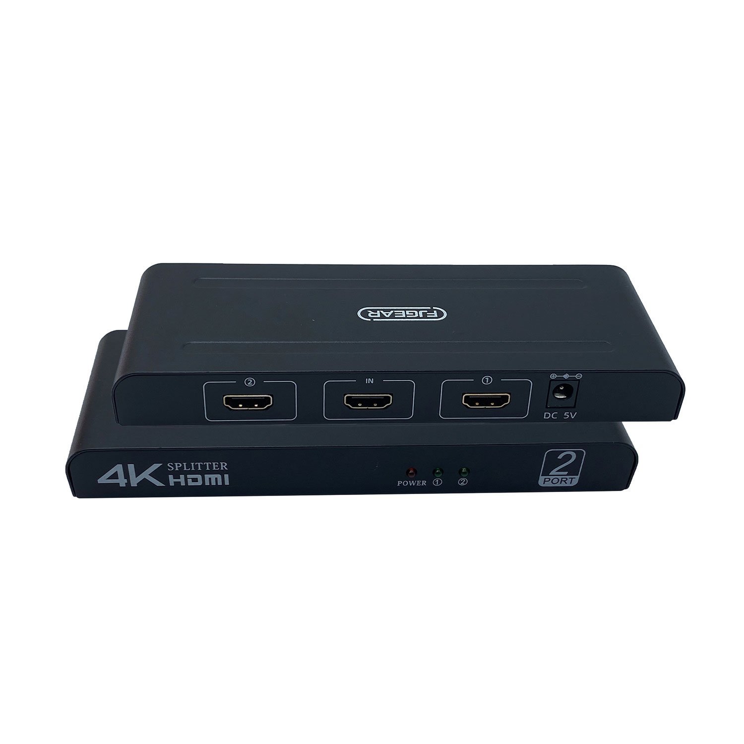 fjgear_4k_hdmi_2_port_splitter1734944023.jpg FJGEAR Hdmi Splitter 2 Port 4K 102 Big Size - Image 1