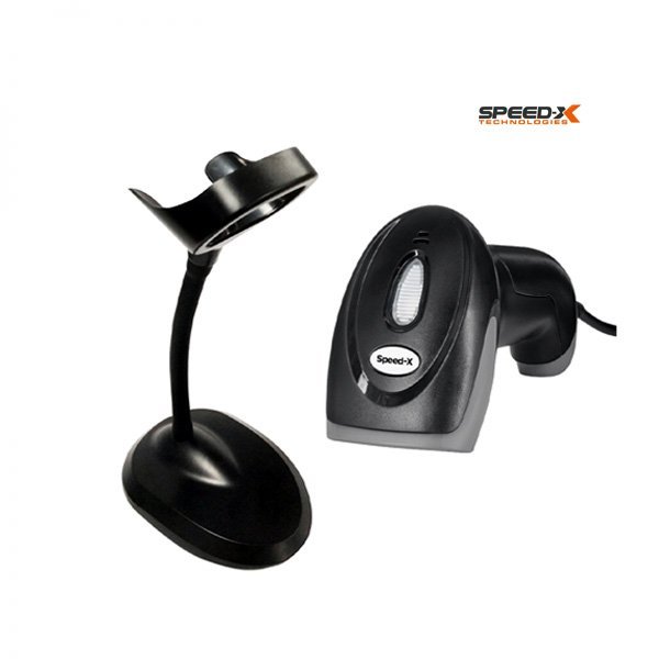 ftrtr.jpg Speed-X 8400 1d Laser Handheld Barcode Scanner With Stand - Image 1