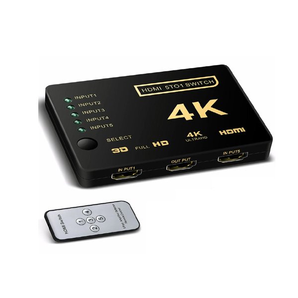 hdmi_switch_5_port_2k4k1524651401 HDMI Switch 5 Port 2K/4K - Image 1